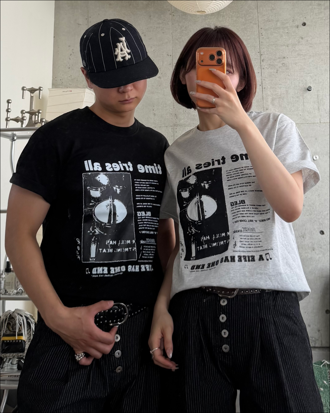 ユニセックスデザインプリントT TO2302