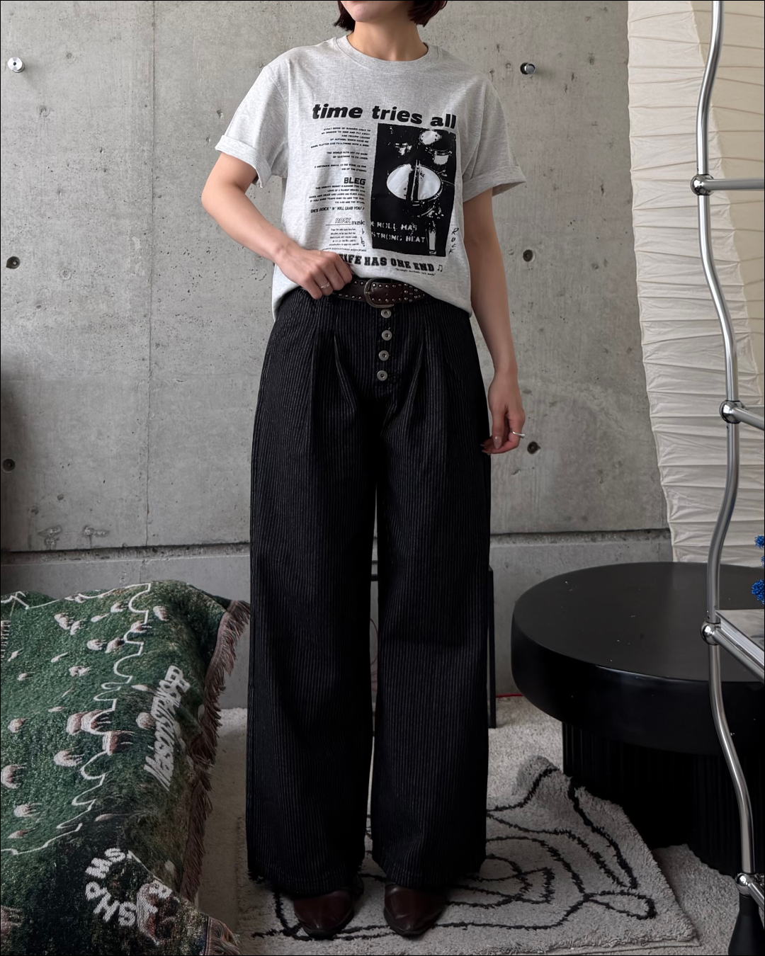 ユニセックスデザインプリントT TO2302