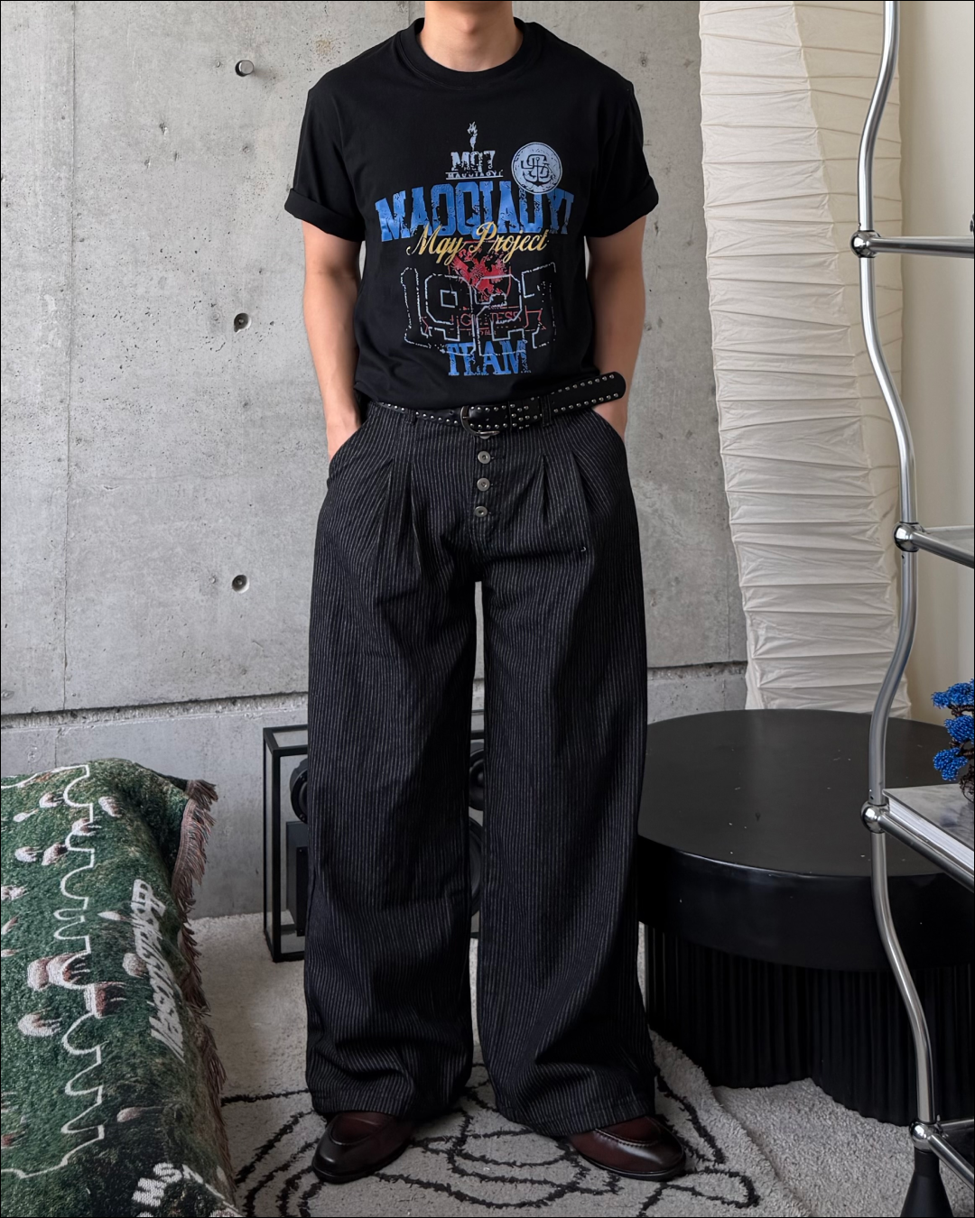 ユニセックスデザインプリントT TO2303