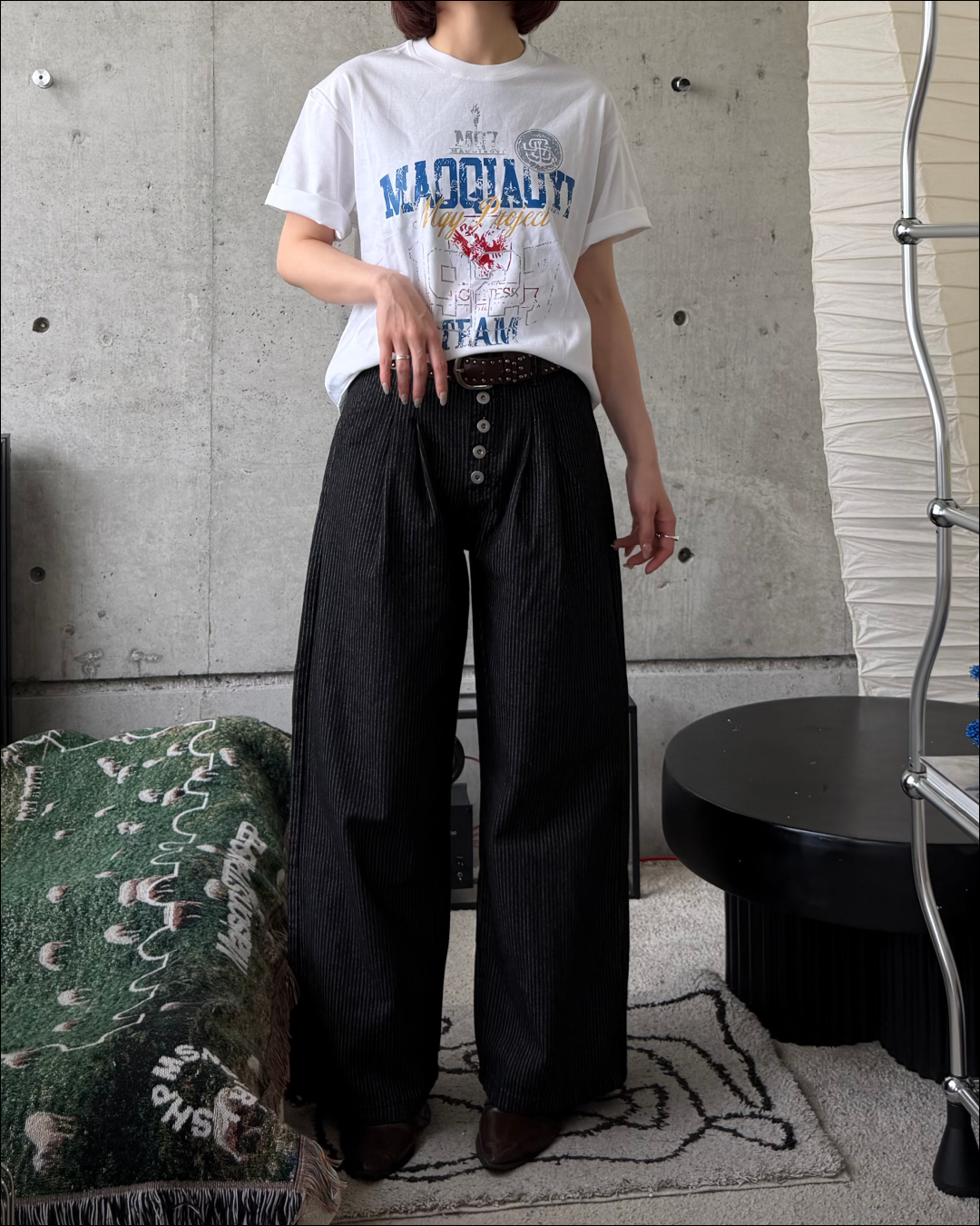 ユニセックスデザインプリントT TO2303