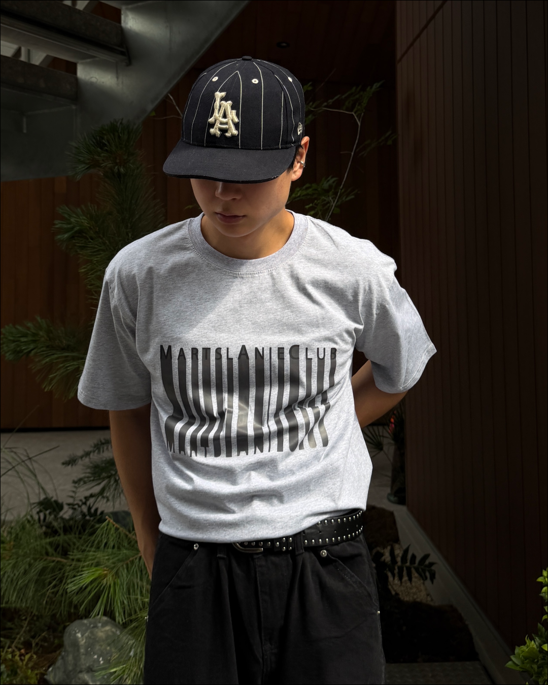 シャドウレタリングTシャツ TO2545