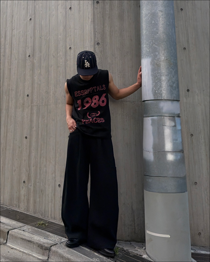 フェードプリントノースリーブTシャツ TO2547