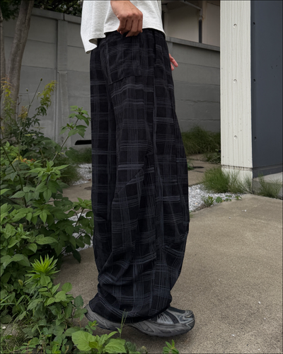 カジュアルチェックパンツ TO2577