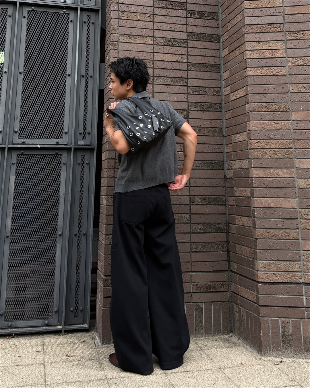 サマーワッフルショートポロカーディガン TO2599