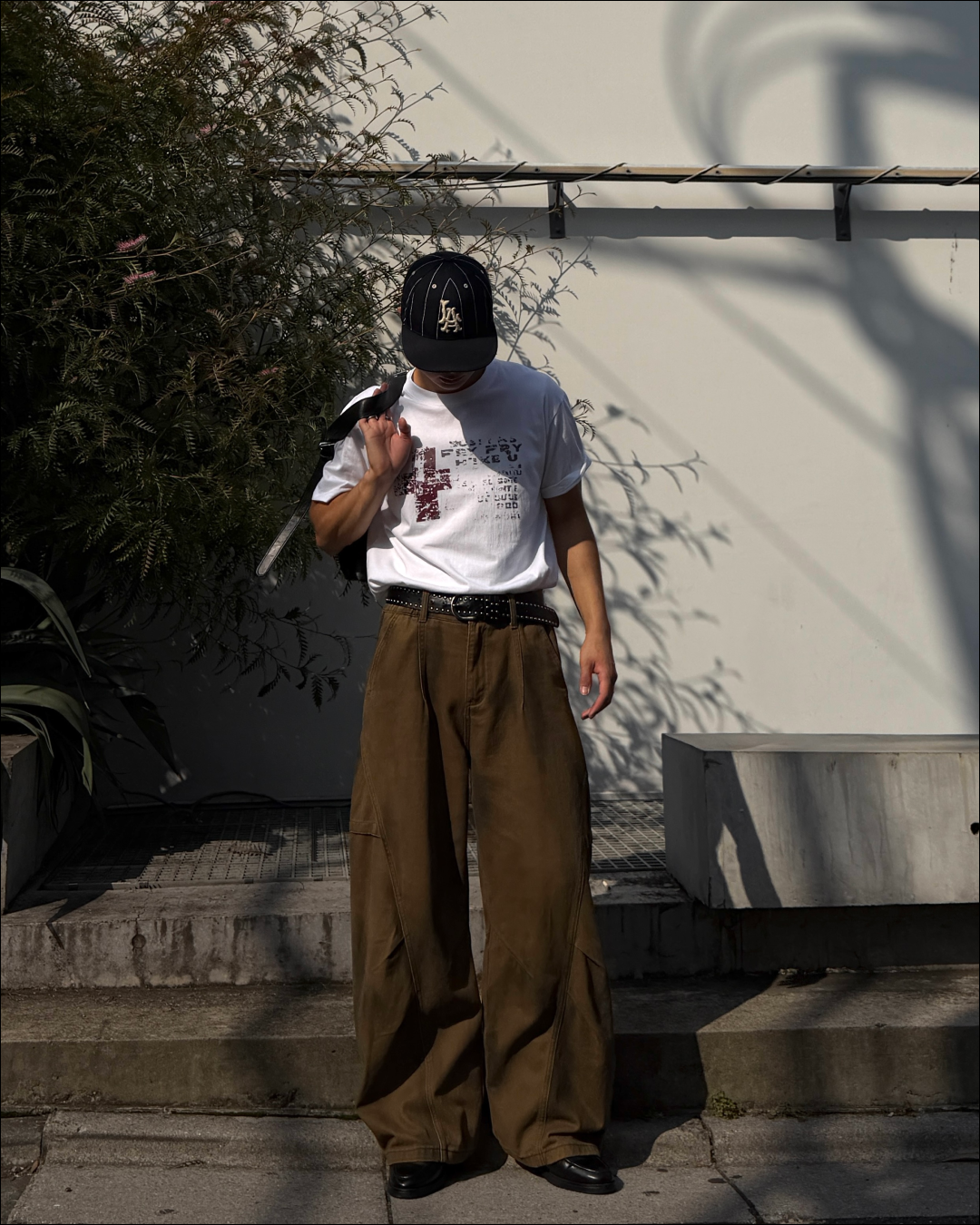 グランジフェードプリントTシャツ TO2623