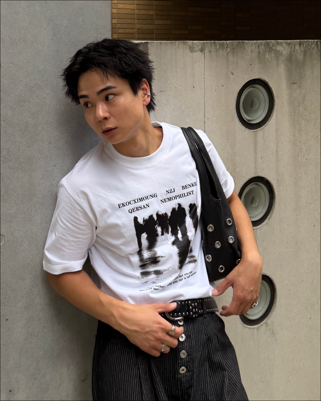 シャドウプリントTシャツ TO2685