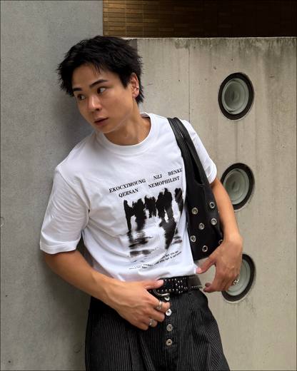 シャドウプリントTシャツ TO2685