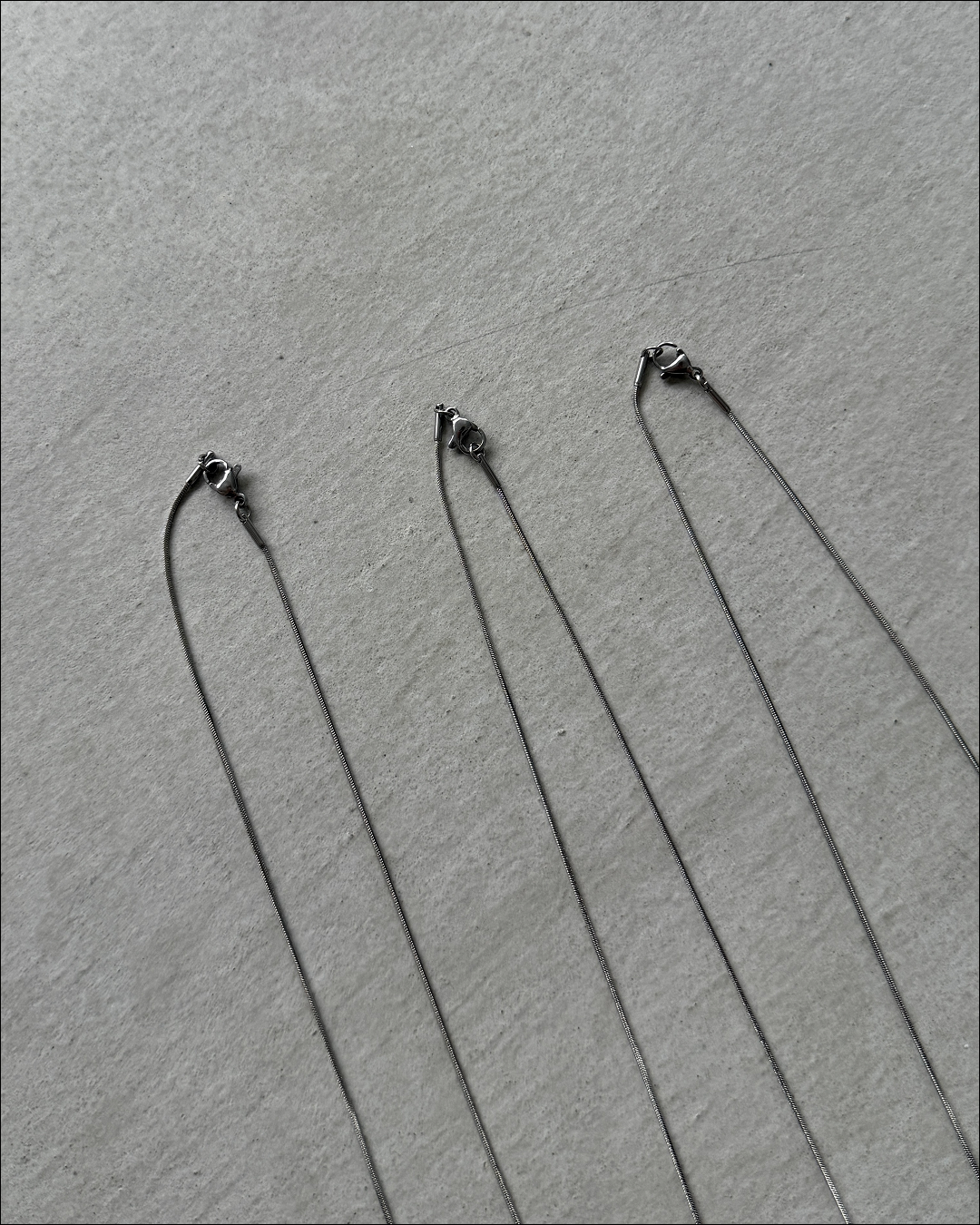 3sizeミニマルスリムネックレス TO2797