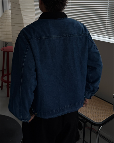コーデュロイクレリックデニムブルゾン TO2828
