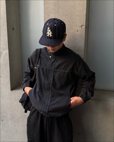 2wayスタンドネックデニムショートブルゾン TO2829