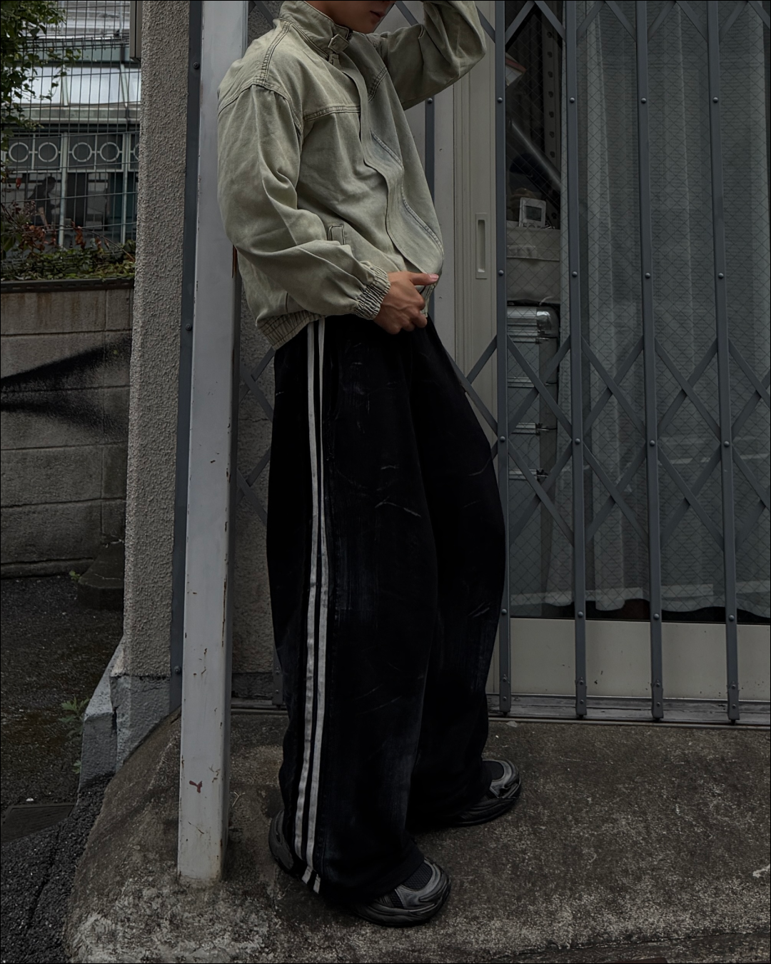 2wayスタンドネックデニムショートブルゾン TO2829