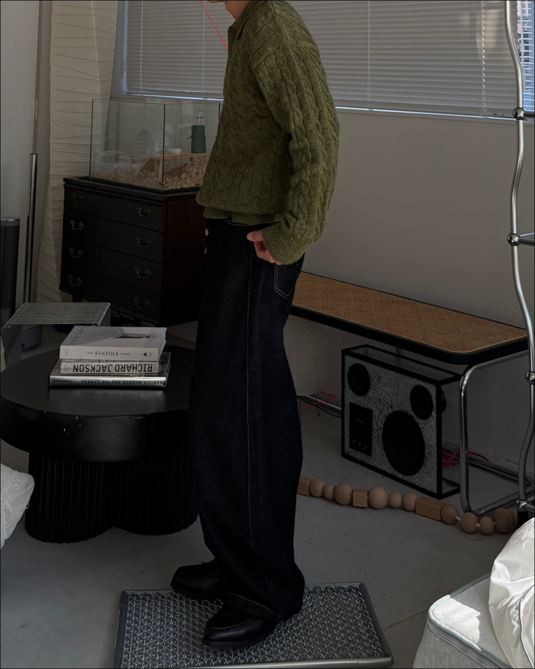 フェイクレイヤードショートニット TO3069