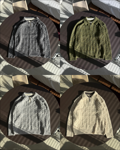 フェイクレイヤードショートニット TO3069