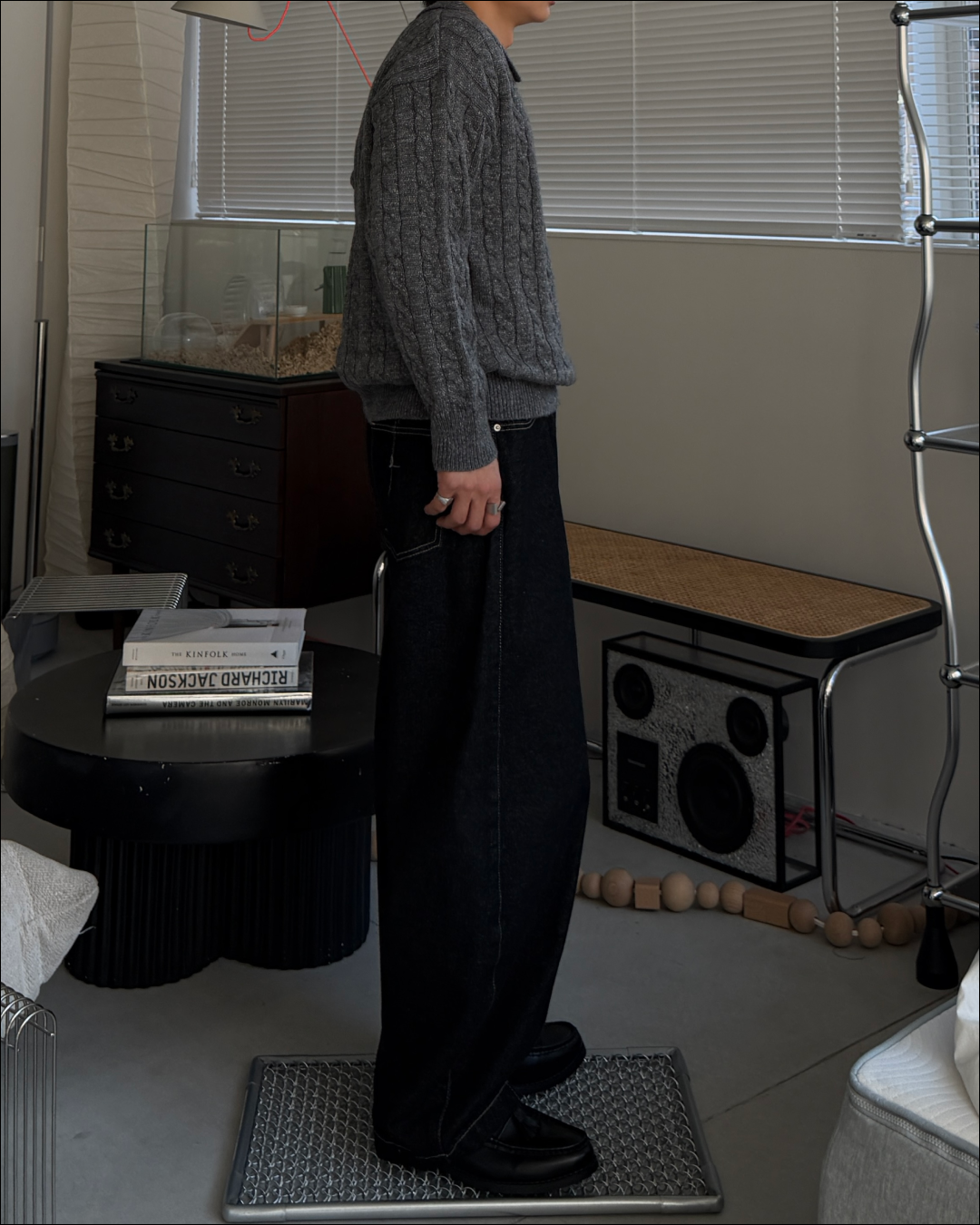 フェイクレイヤードショートニット TO3069