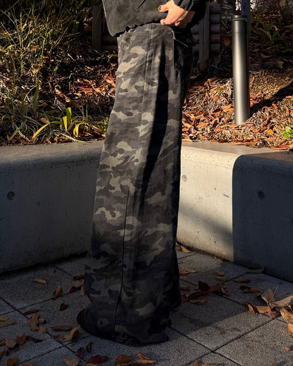 ライトオンスカモフラバギーデニム TO4001