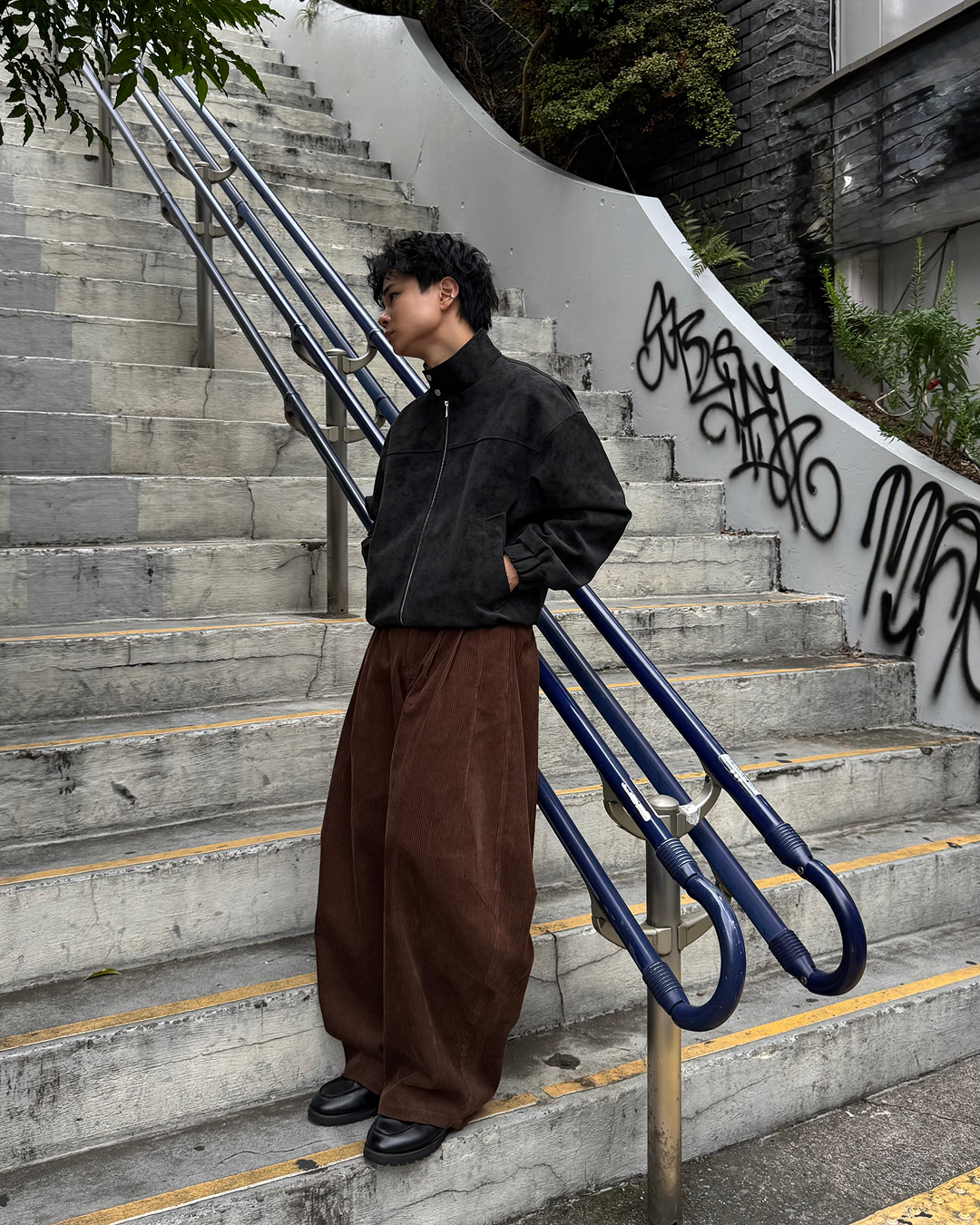 即納】PUレザースタンドネックブルゾン TO5007 – YOLO（ヨロ