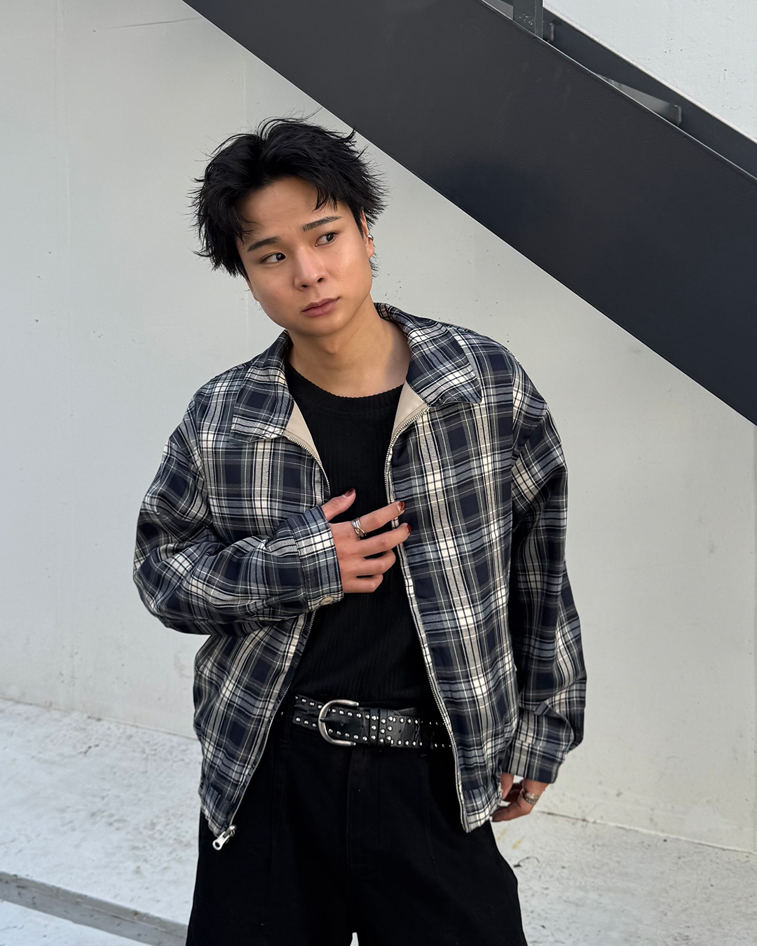 即納】リバーシブルチェックブルゾン TO5009 – YOLO(ヨロ 即納】リバーシブルチェックブルゾン TO5009 – YOLO(ヨロ