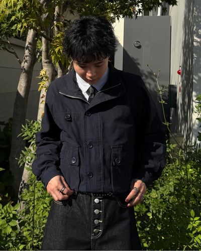 【即納】ユニセックススタンドネックショートブルゾン TO5012