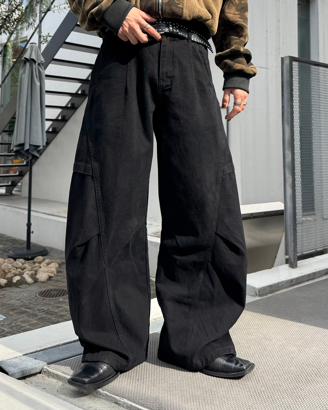 【即納】ダーティーウォッシュダーツカーブデニム TO5033