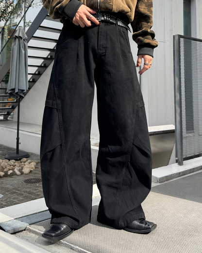 【即納】ダーティーウォッシュダーツカーブデニム TO5033