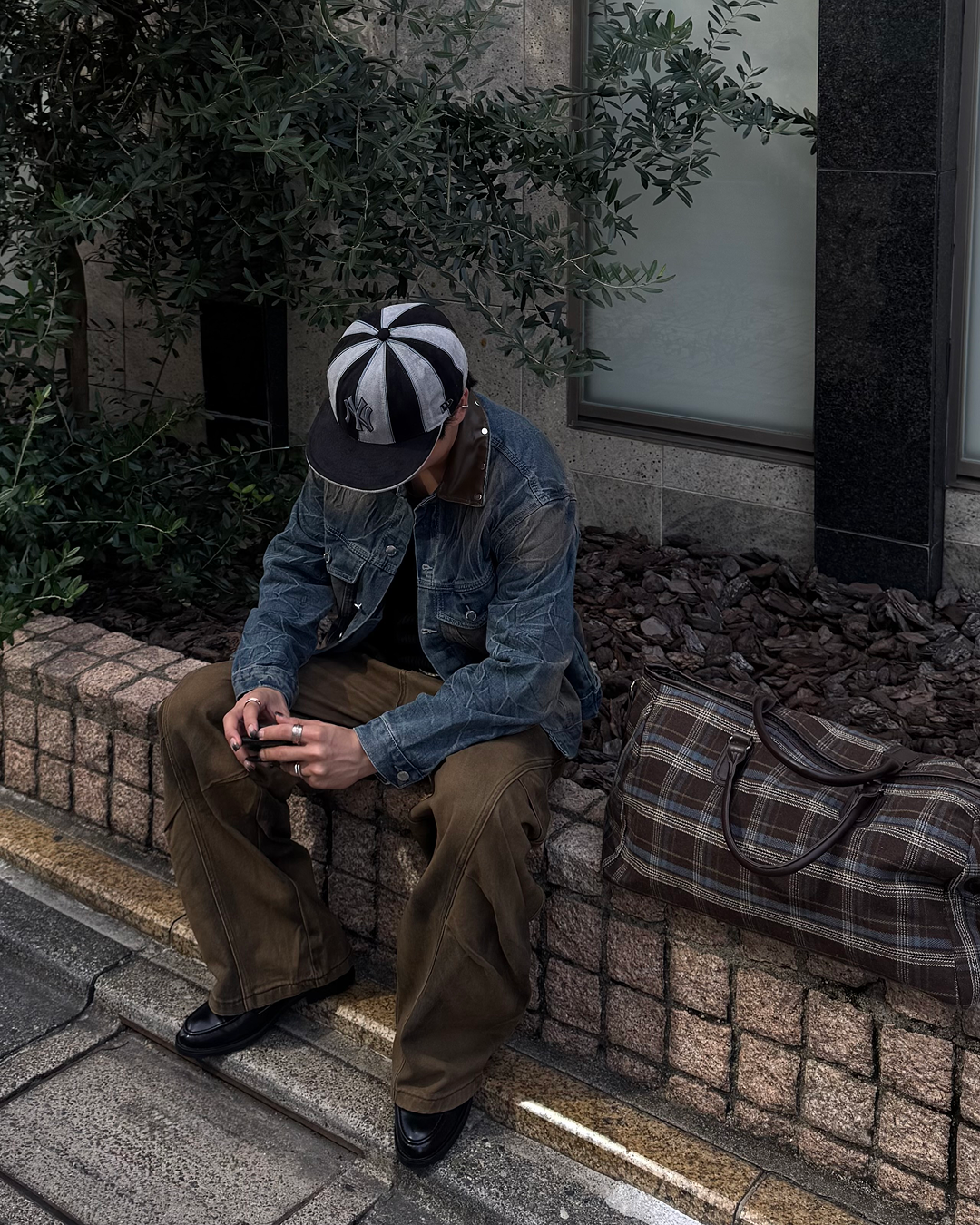 【即納】ダーティーウォッシュダーツカーブデニム TO5033