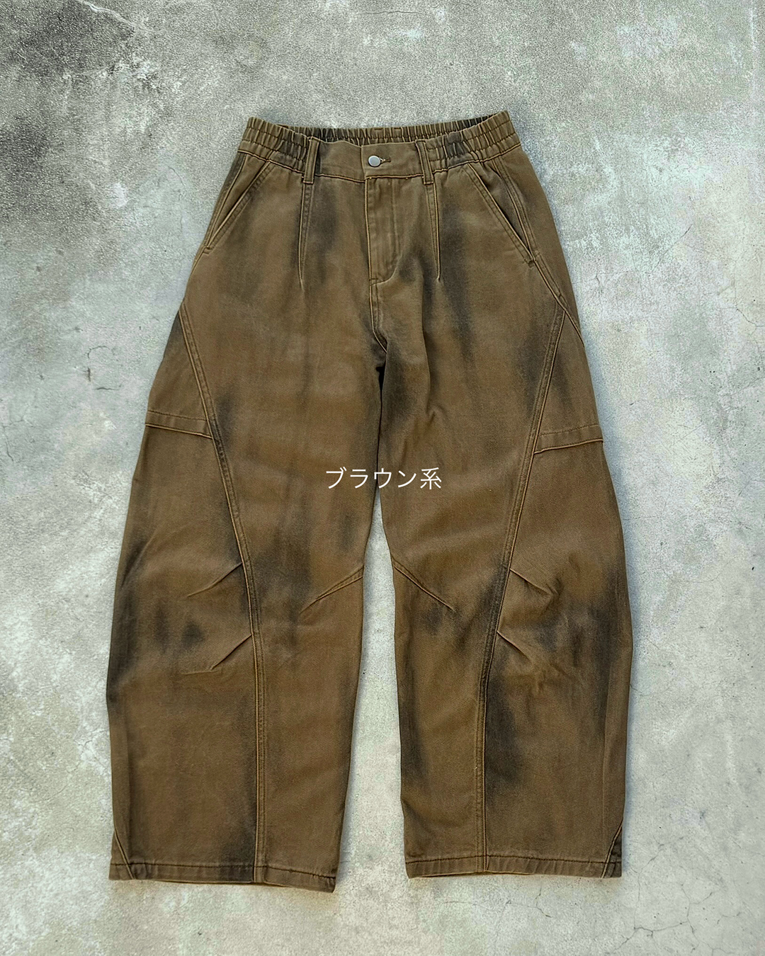 【即納】ダーティーウォッシュダーツカーブデニム TO5033