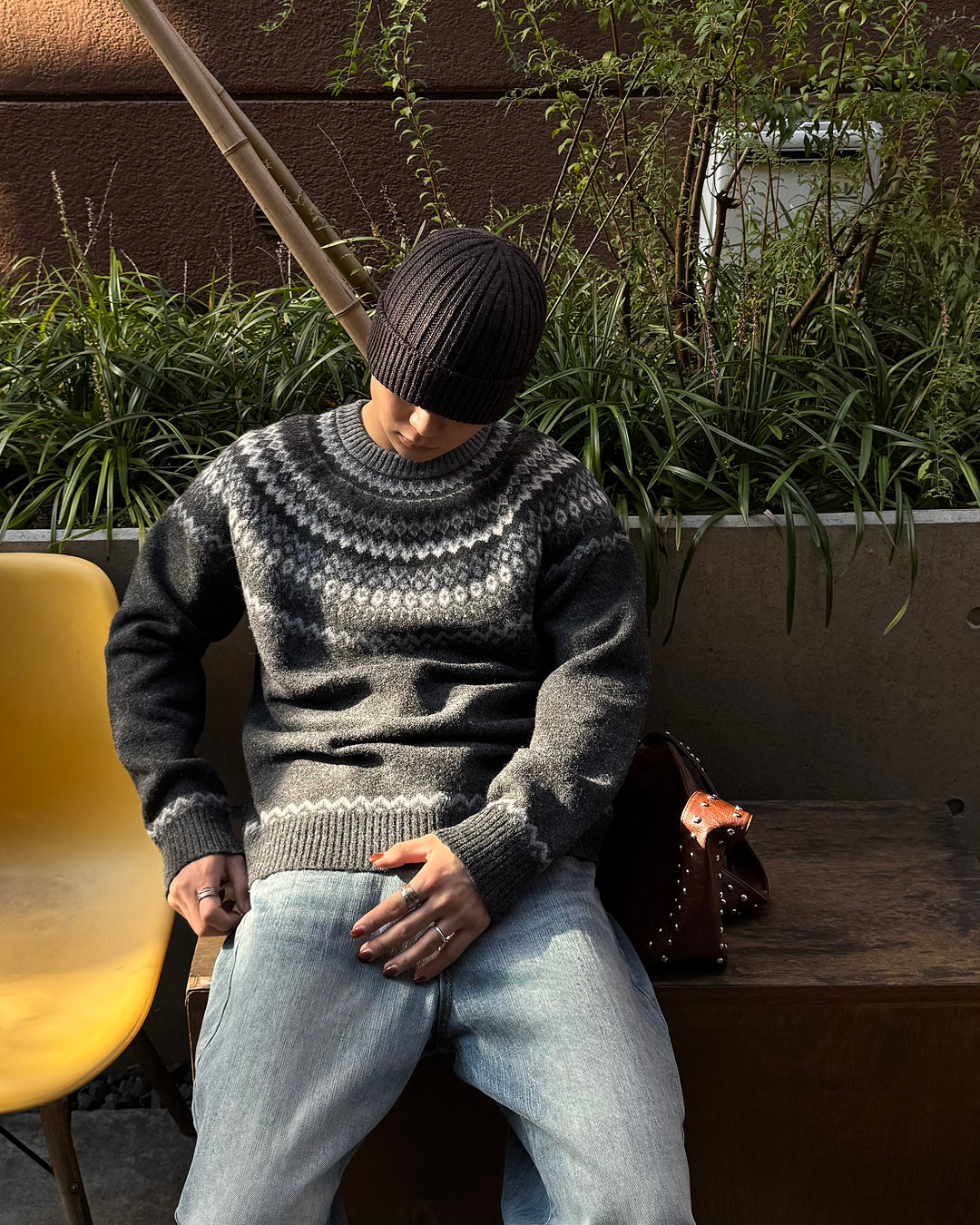 【即納】ユニセックスノルディックニット
TO5040