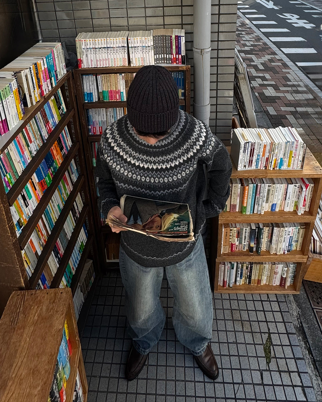 【即納】ユニセックスノルディックニット
TO5040