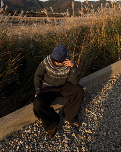 【即納】ユニセックスノルディックニット
TO5040