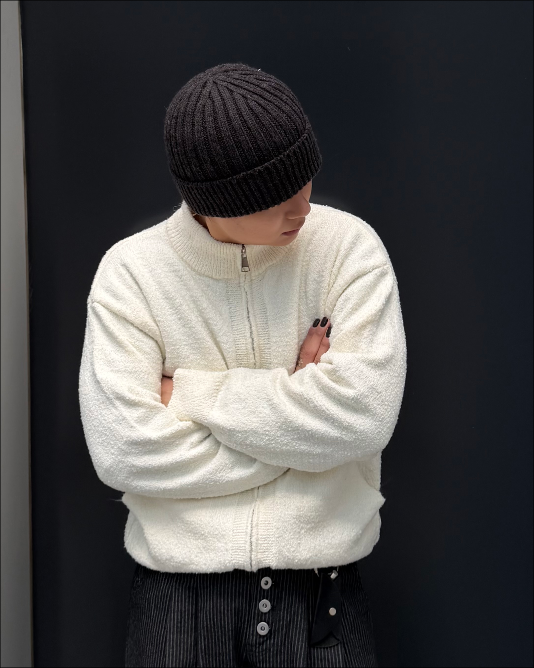 即納】ダブルジップブークレドライバーズニット TO5045 – YOLO（ヨロ