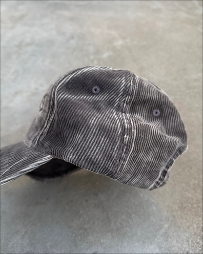 【即納】ダーティーウォッシュコーデュロイキャップ TO5052