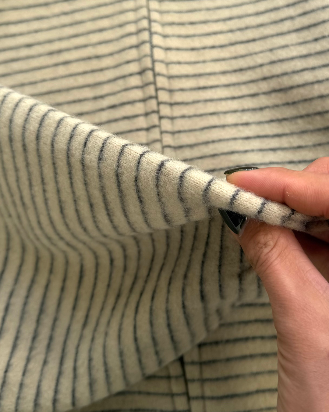 【即納】シャギーボーダーショートジップフーディー TO5058