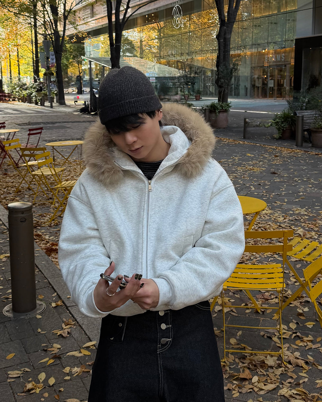 即納】ファーパテッドウィンタージャケット TO5059 – YOLO（ヨロ