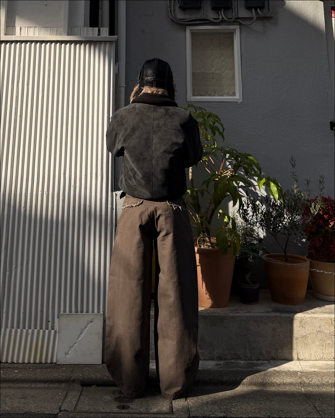 【即納】6ポケットフリンジデニムパンツ TO5065