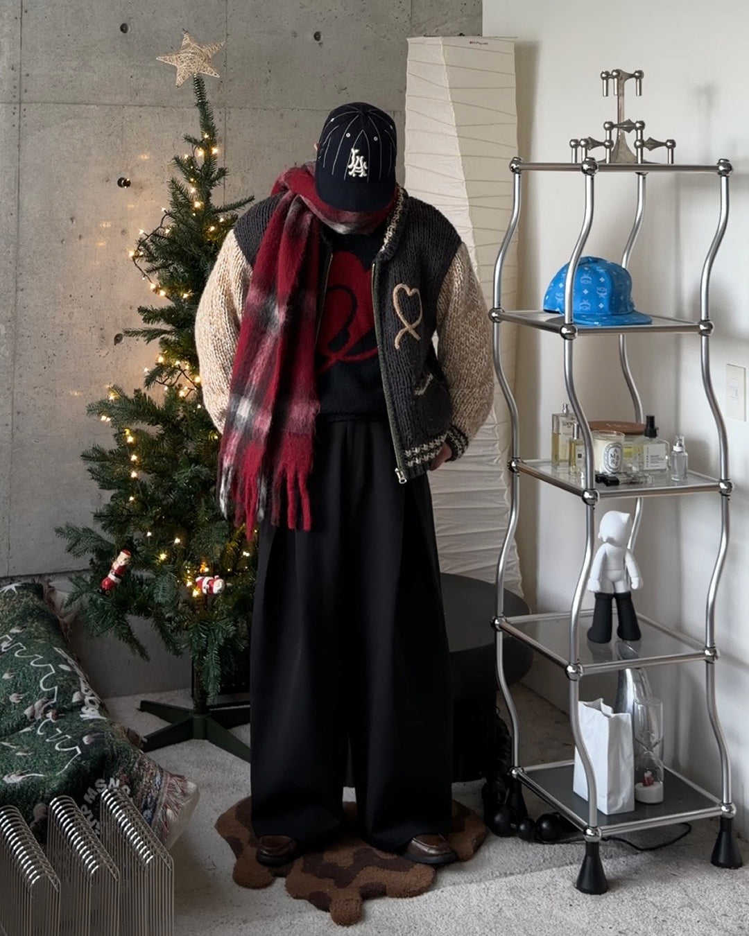 即納】シャギーチェックマフラー TO5067 – YOLO（ヨロ）｜ファッション通販