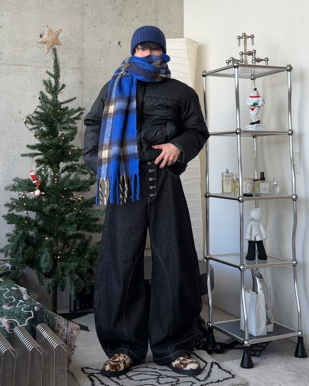 即納】シャギーチェックマフラー TO5067 – YOLO（ヨロ）｜ファッション通販