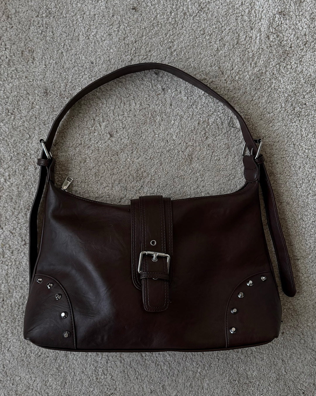 【即納】3wayフォールレザースタッズバッグ TO5068