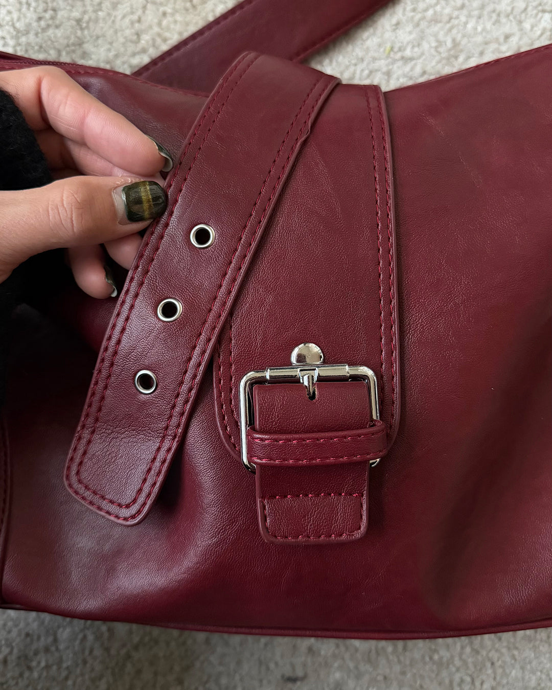 即納】3wayフォールレザースタッズバッグ TO5068 – YOLO（ヨロ