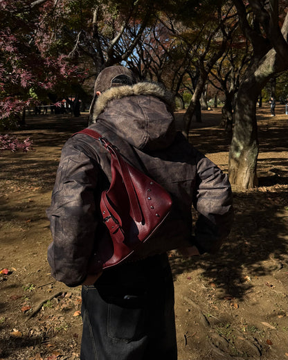 【即納】3wayフォールレザースタッズバッグ TO5068