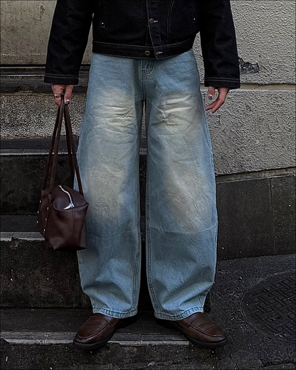 【即納】ウォッシュセミカーブデニム TO5072