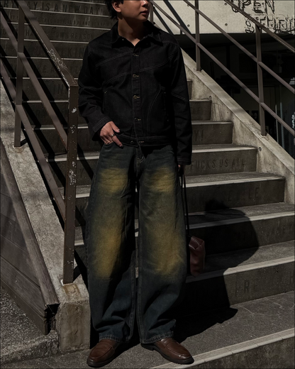 【即納】ウォッシュセミカーブデニム TO5072