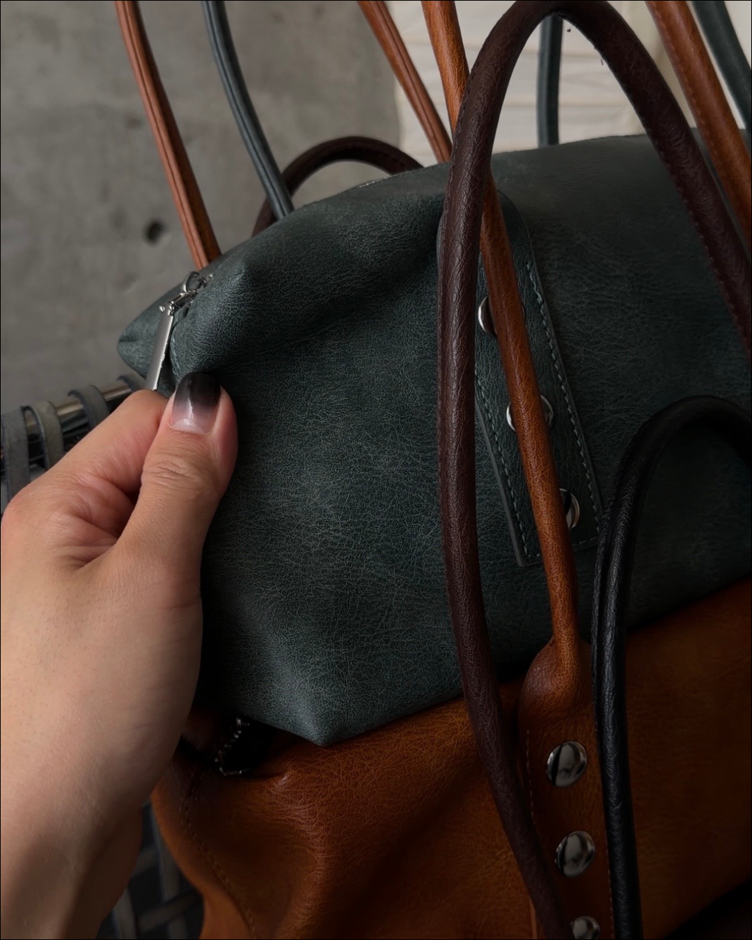 【即納】４カラースクエアバッグ TO5086