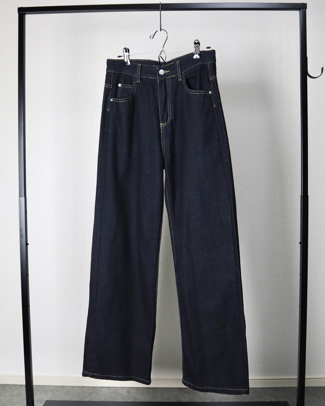ハイストリートバイブワイドデニムパンツ TR0027