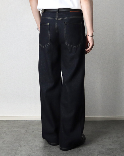 ハイストリートバイブワイドデニムパンツ TR0027