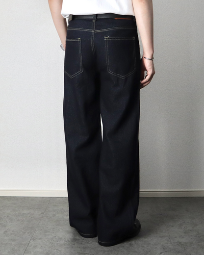 ハイストリートバイブワイドデニムパンツ TR0027