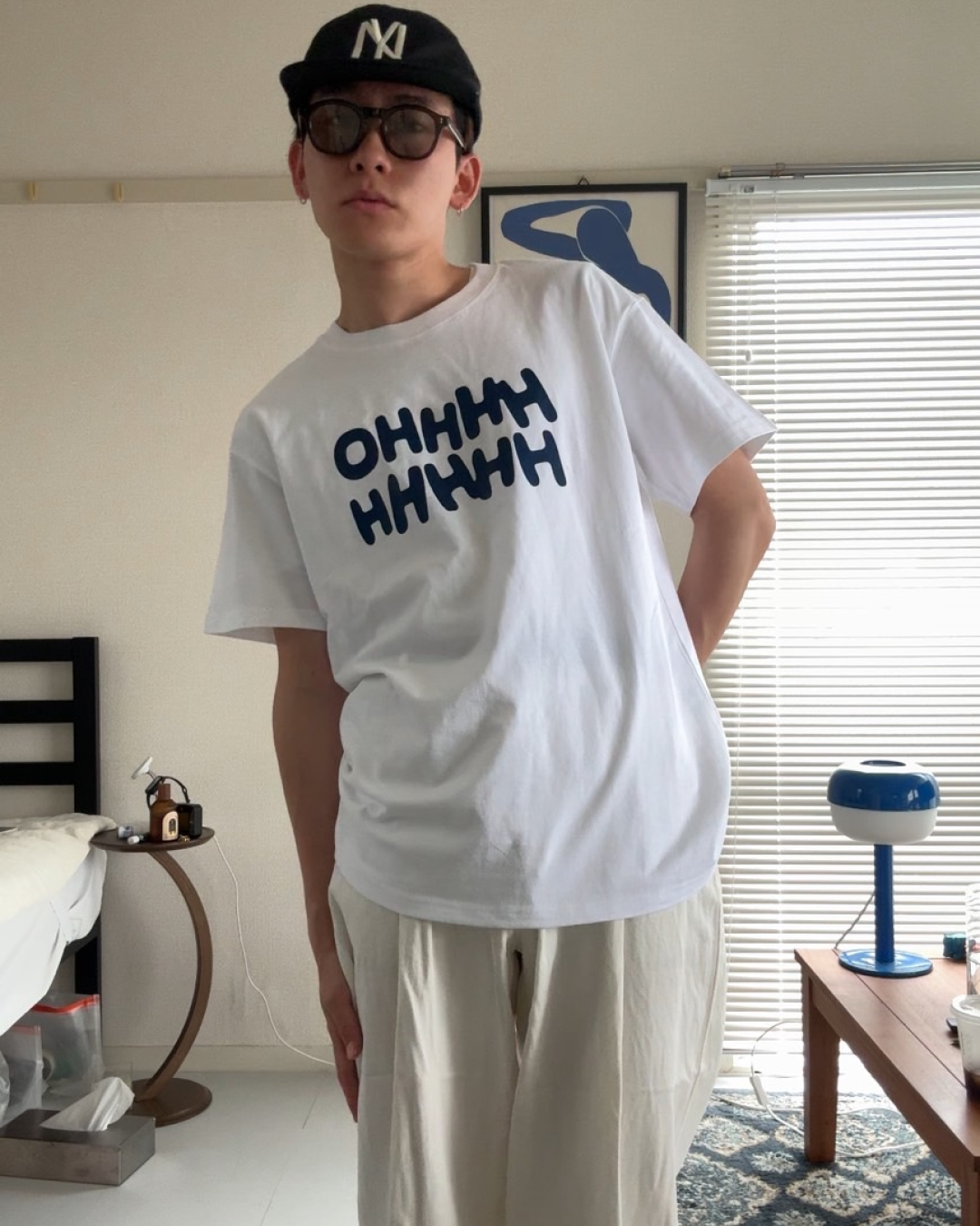 シンプルプリントTシャツ UD0054