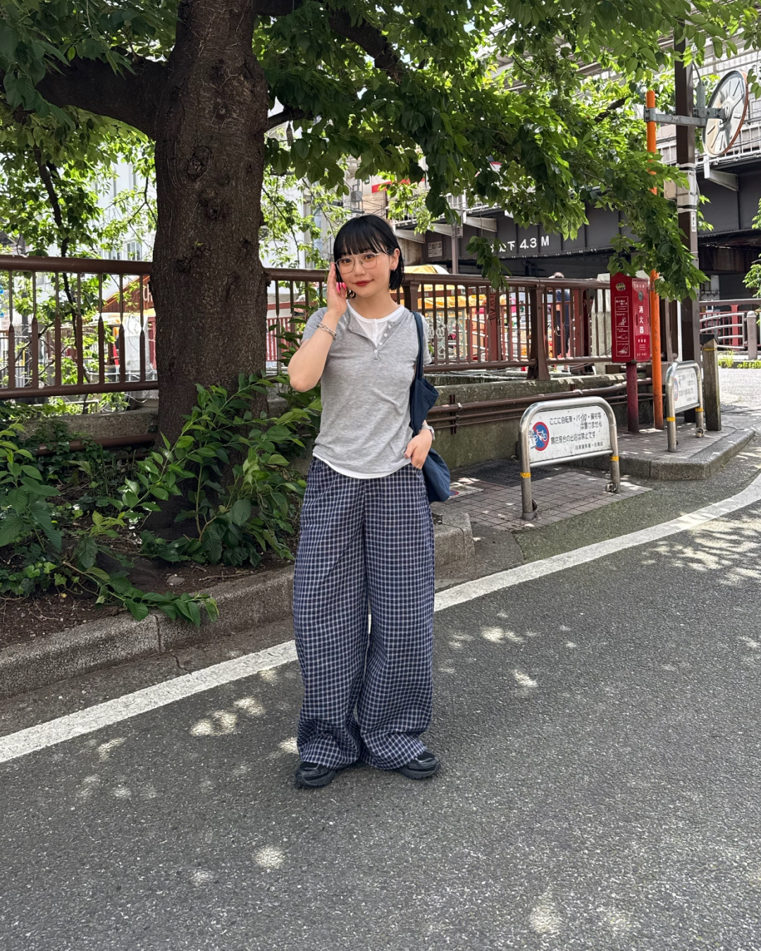 チェックワイドパンツ UK0013 – YOLO（ヨロ）｜ファッション通販