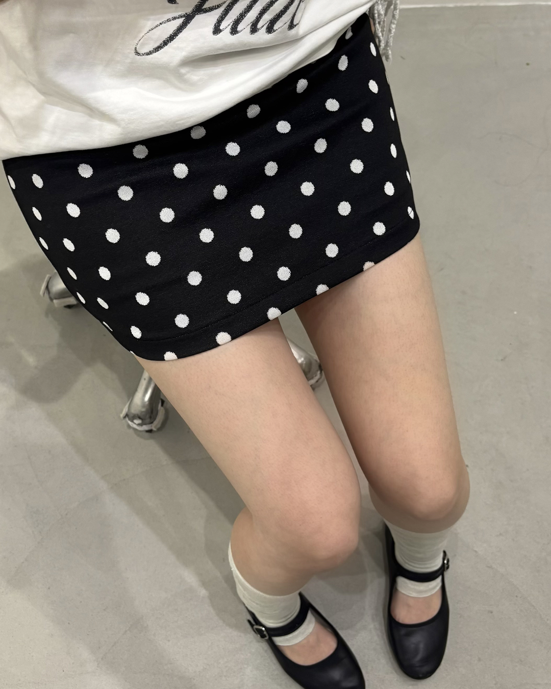 ドットデザインショートパンツ UN0014