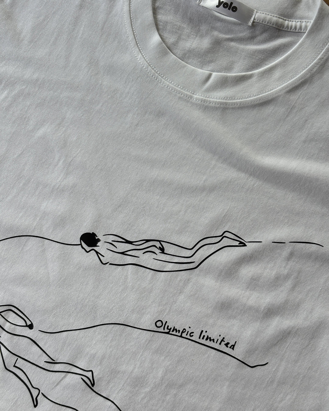 スイミングプリントTシャツ UU0056