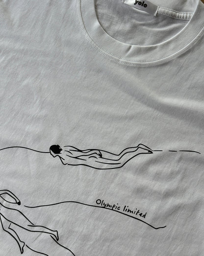スイミングプリントTシャツ UU0056